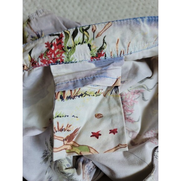 Rare Polo Ralph Lauren Palm Tree Island Aloha Diver Retro Swim Trunks, 34 EUC - Picture 5 of 6